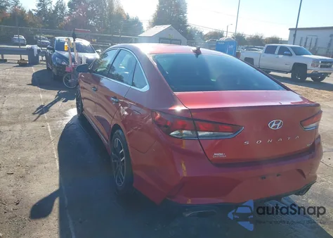 2019 Hyundai Sonata Sport из США, поврежденный, VIN 5NPE34AF9KH773563